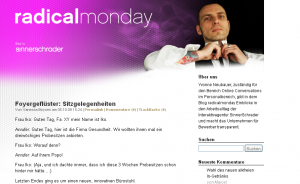 Blog radicalmonday von SinnerSchrader